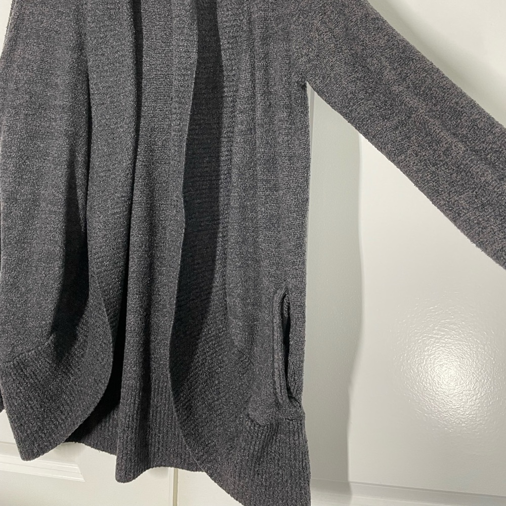Barefoot Dreams The Cozy Chic Lite Circle Cardigan size M - Picture 6 of 9